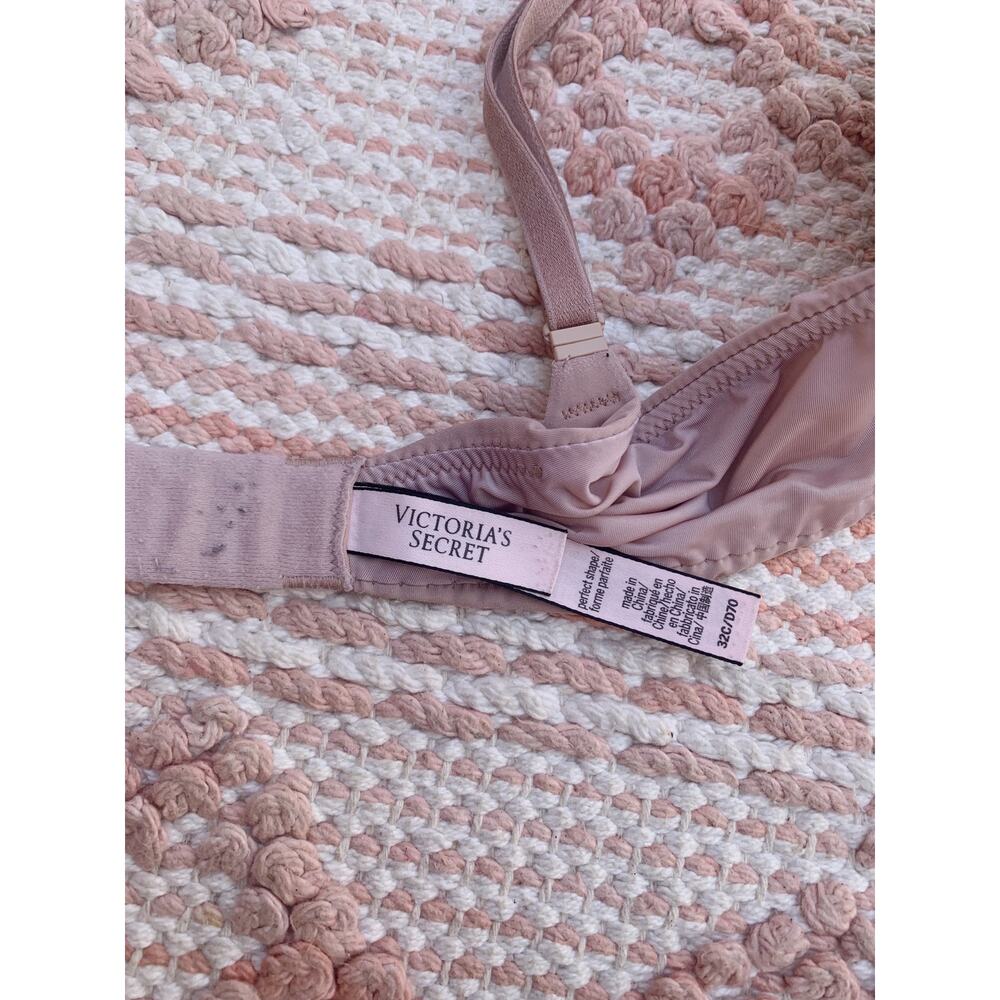 Nude Victoria's Secret The T-Shirt Lightly-Lined Full Coverage Bra 32C - Picture 8 of 8